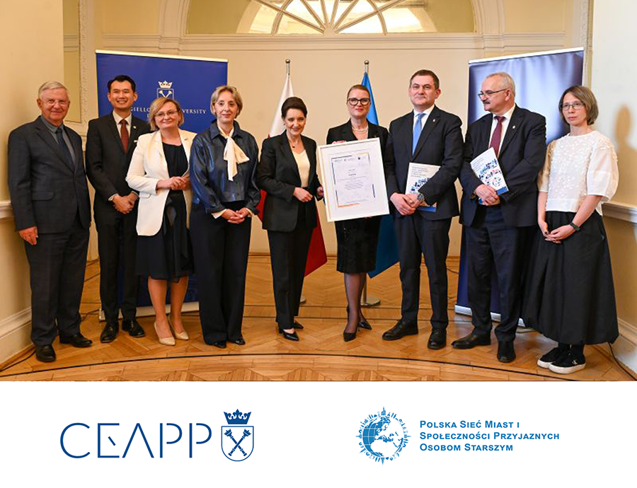 AFCC Polska - Projekt pod kierownictwem naukowym prof. Jolanty Perek-Białas wspiera rozwój Polski przyjaznej osobom starszym