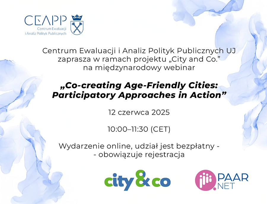 International webinar "Why participatory approaches are important in measuring and understanding age-friendliness?"