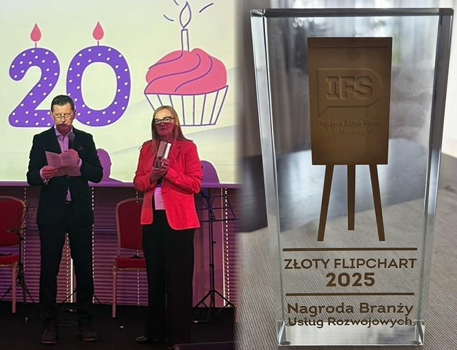 Złoty Flipchart dla Profesor Barbary Worek